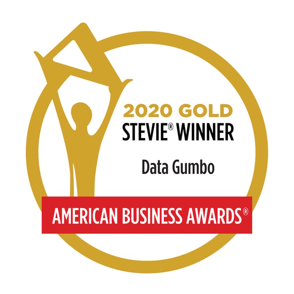 2020 Gold Stevie Winner - Data Gumbo